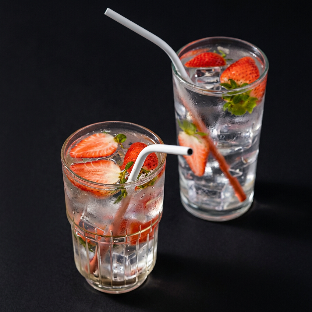 Eco Ocean Reusable Straws | Pack of 8