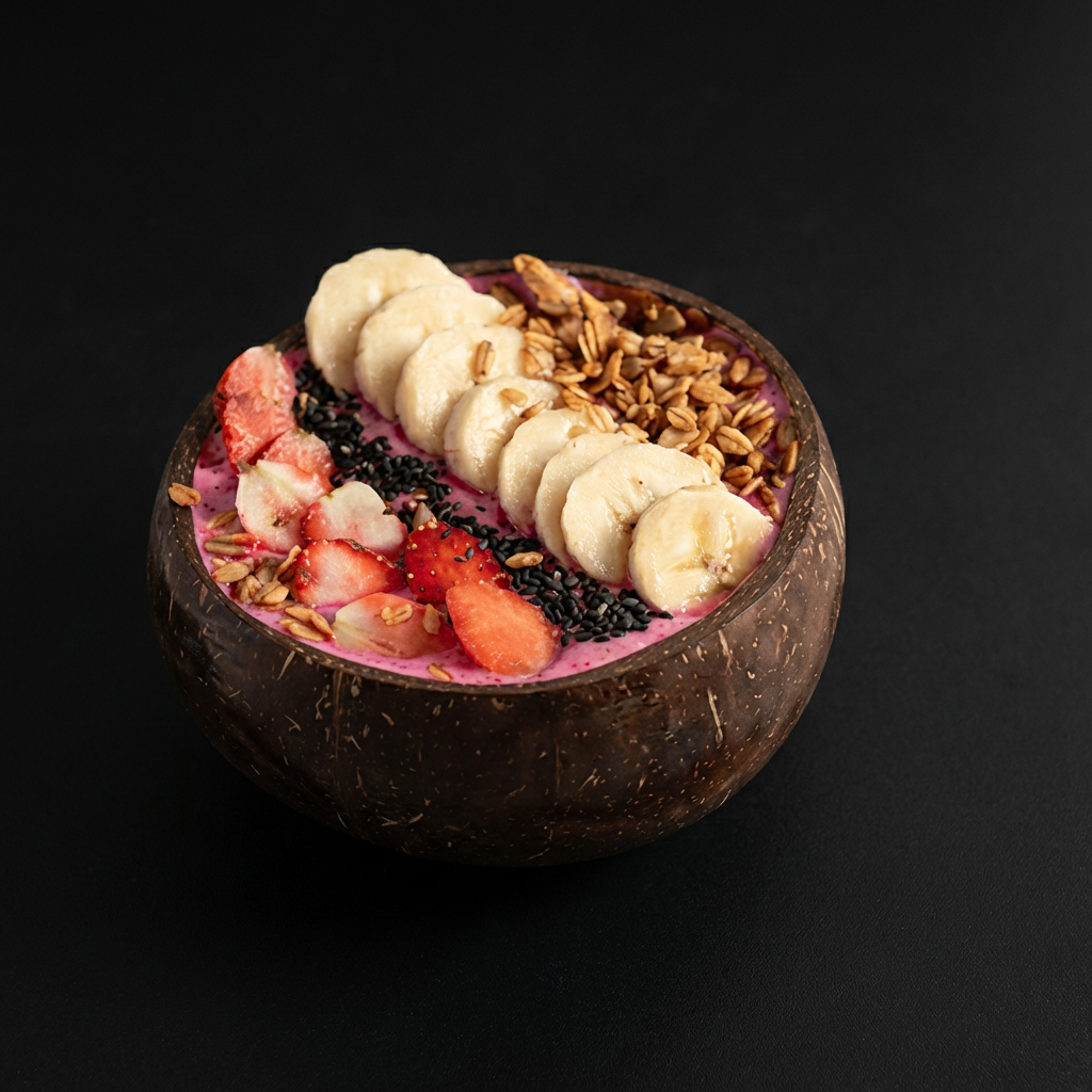 Minimalist Coconut Bowls & Spoons – Set of 2