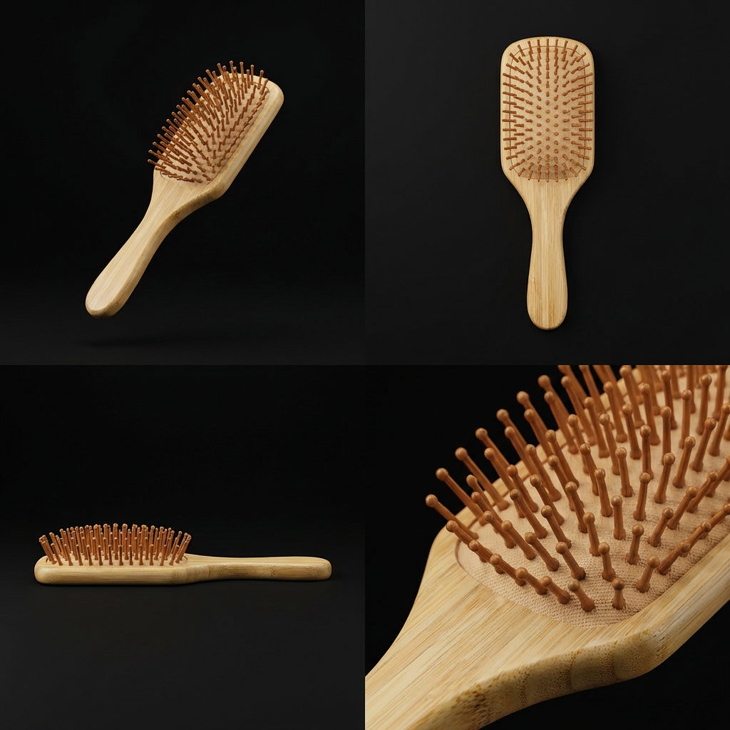 Bamboo Hairbrush | Sustainable Wooden Hair Brushes